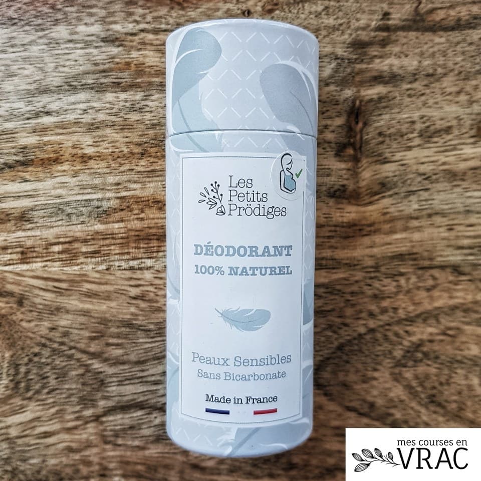 Déodorant en stick pour peaux sensibles