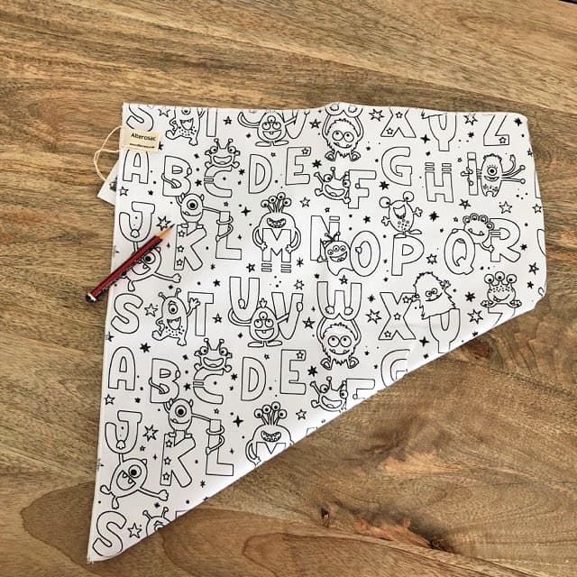 Set de table Ă colorier