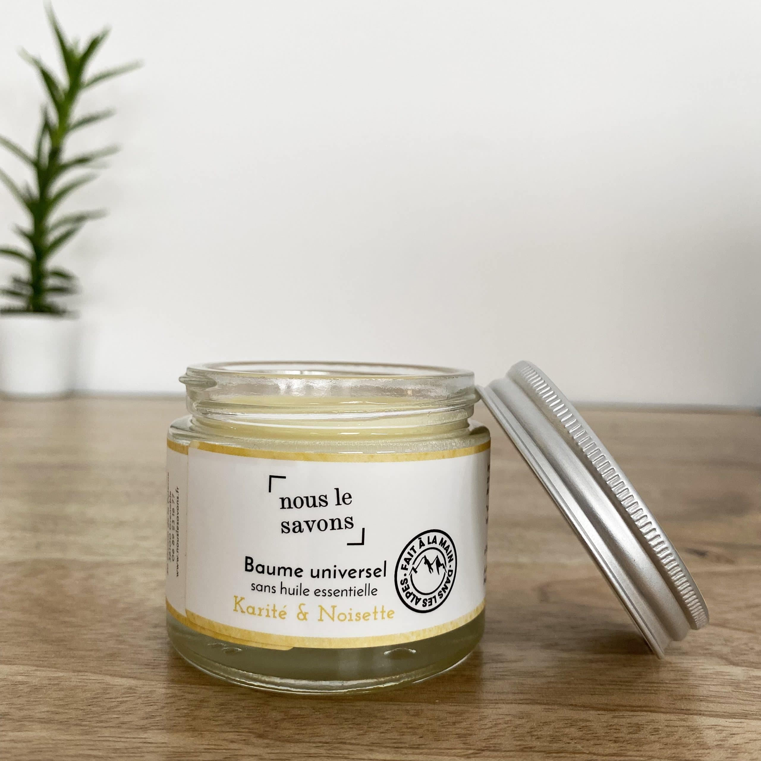 Baume solide cicatrisant Karité et noisette