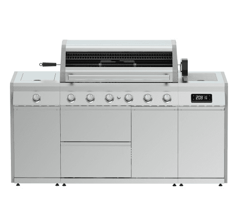 ISLA GRILLSTREAM HÍBRIDA 6B CON CONTROL DIGITAL