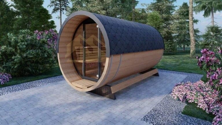 Sauna Exterior Barril Fleetwood, 2.3×4.0