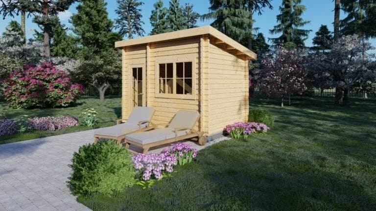 Sauna Exterior Derby, 7 m²