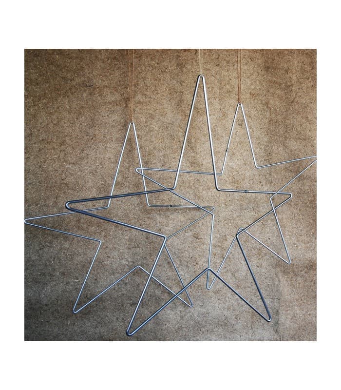 Etoile fil de métal