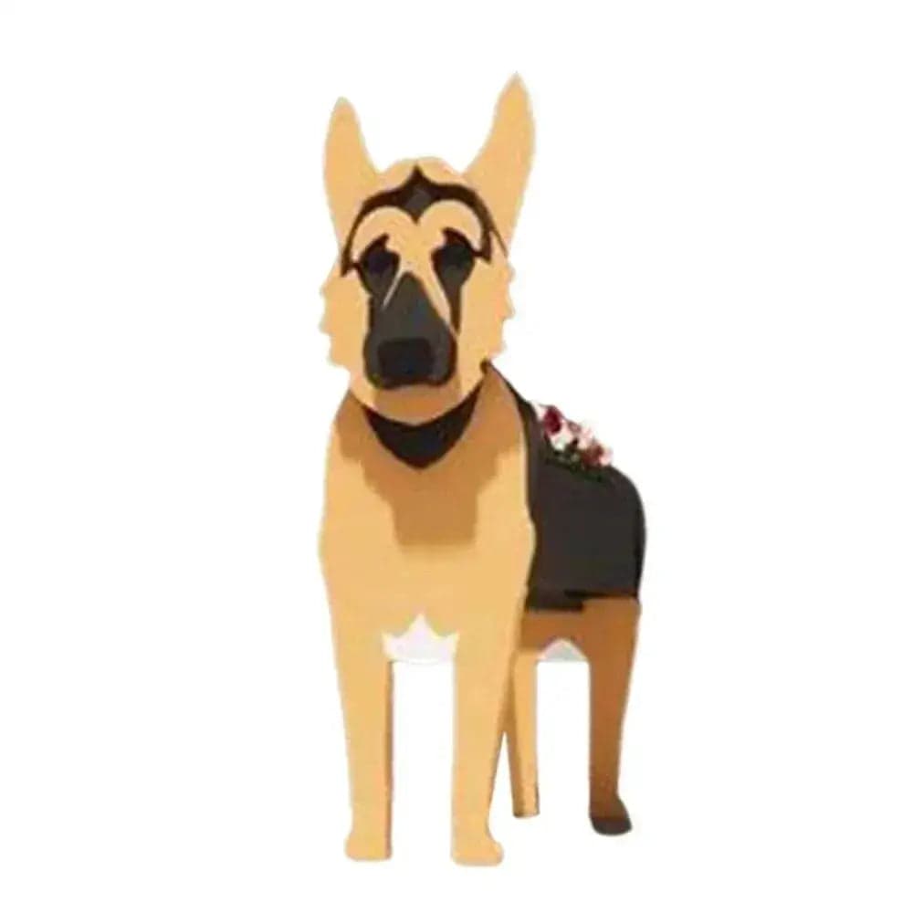 Gros Cache Pot Chien