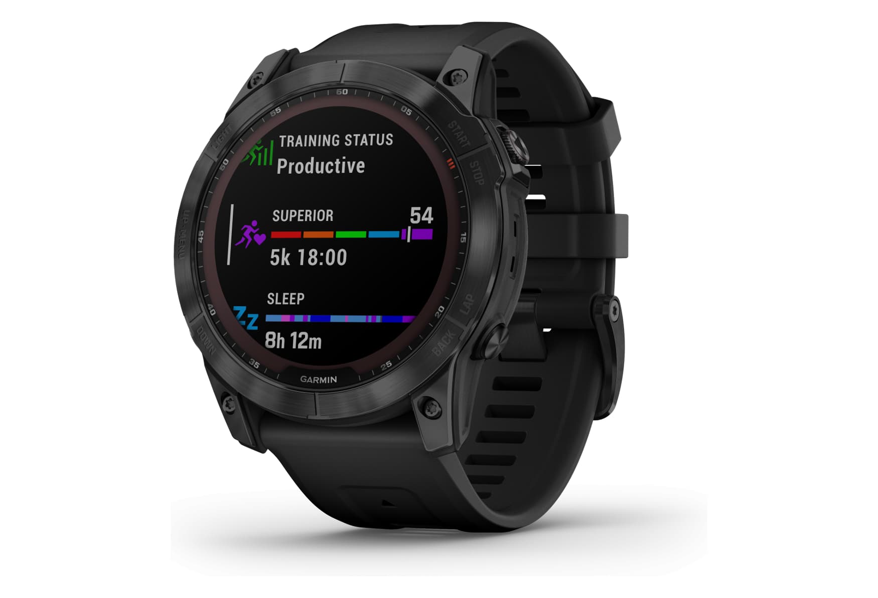 Garmin Fenix 7X Sapphire Solar Noir - Noir