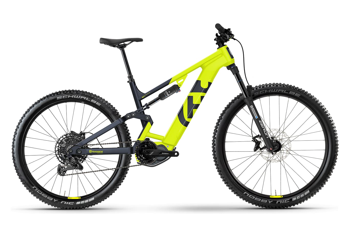 Husqvarna Mountain Cross MC1 Tektro M350 9V 630 Wh 27.5 - Jaune - S / 155 - 165 cm