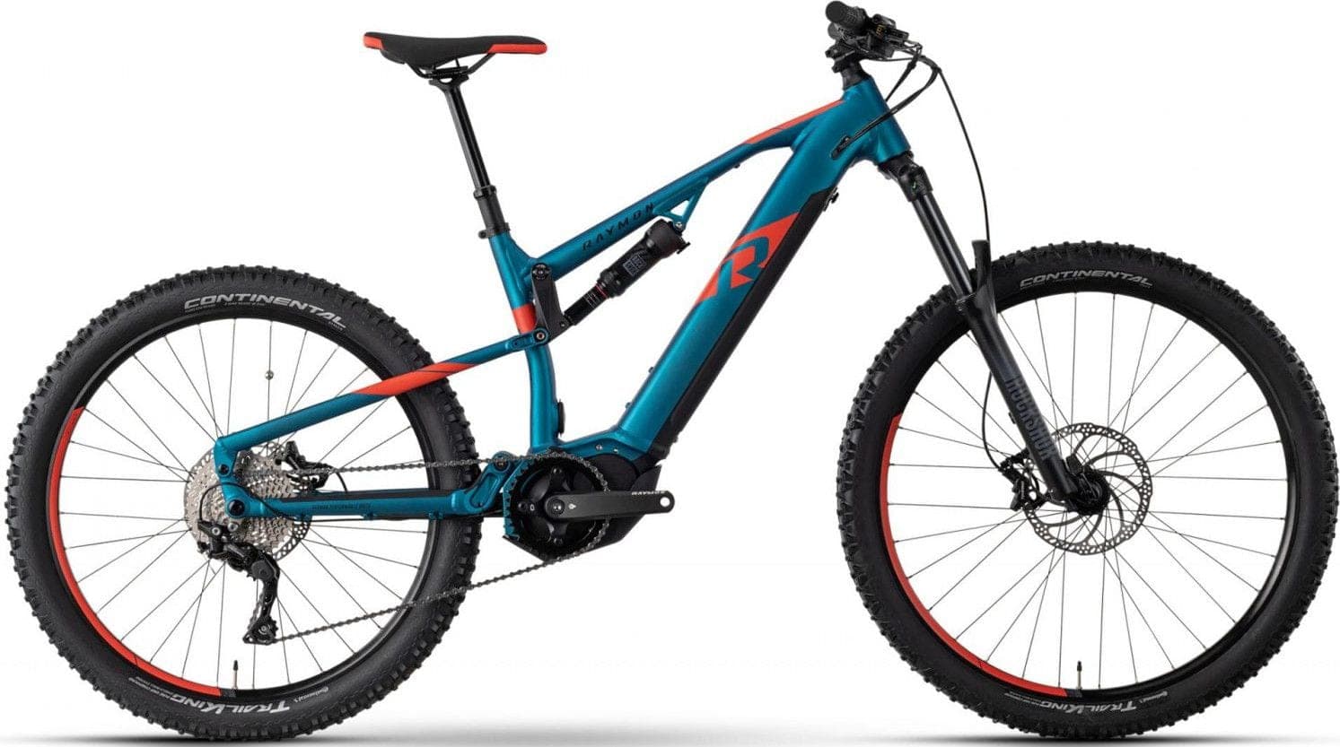 R Raymon TrailRay 160E 7.0 Bleu Orange 2024 - L / 178 - 189 cm