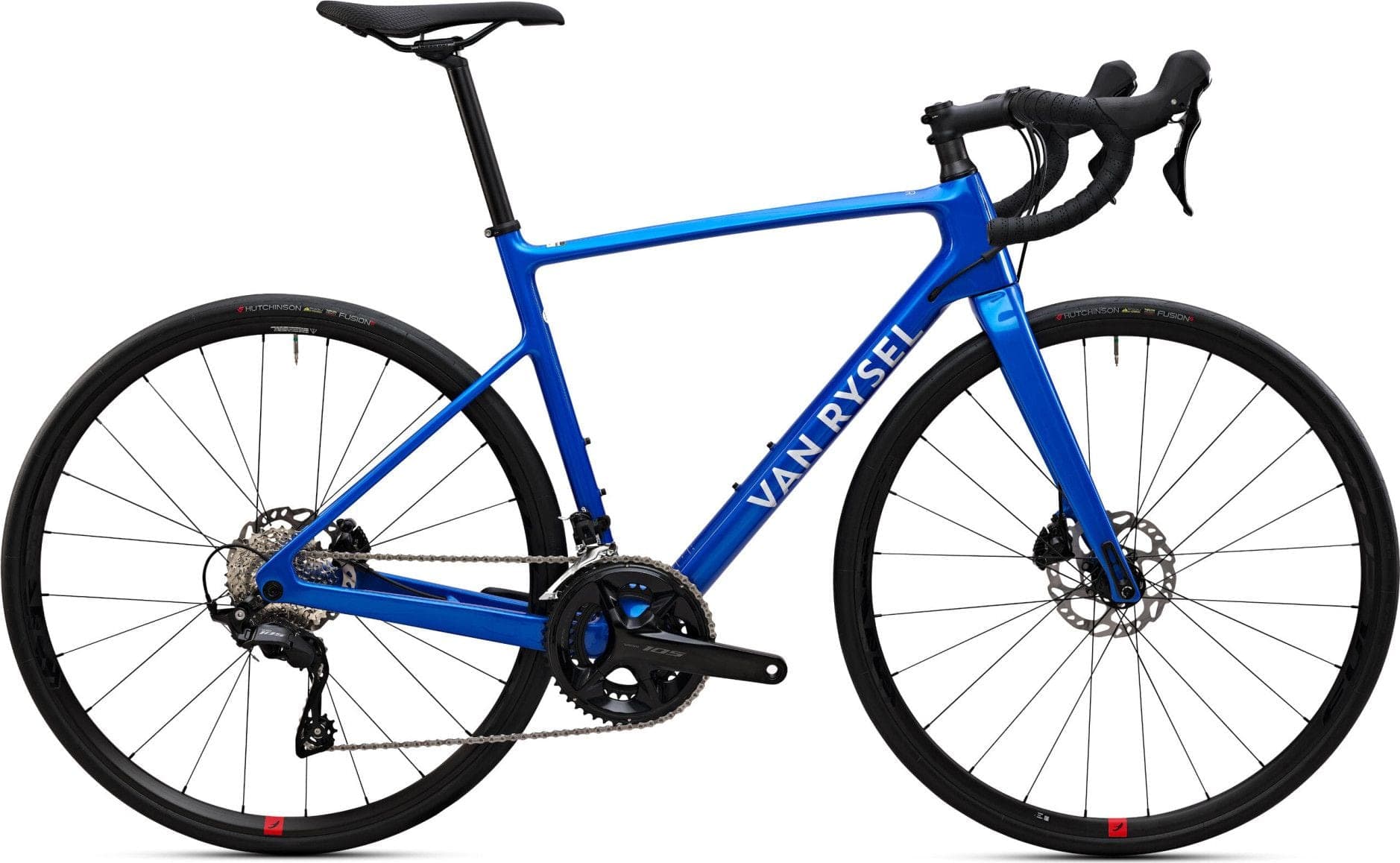 Van Rysel NCR CF Shimano 105 12V 700mm Bleu 2024 - XL / 186 - 196 cm