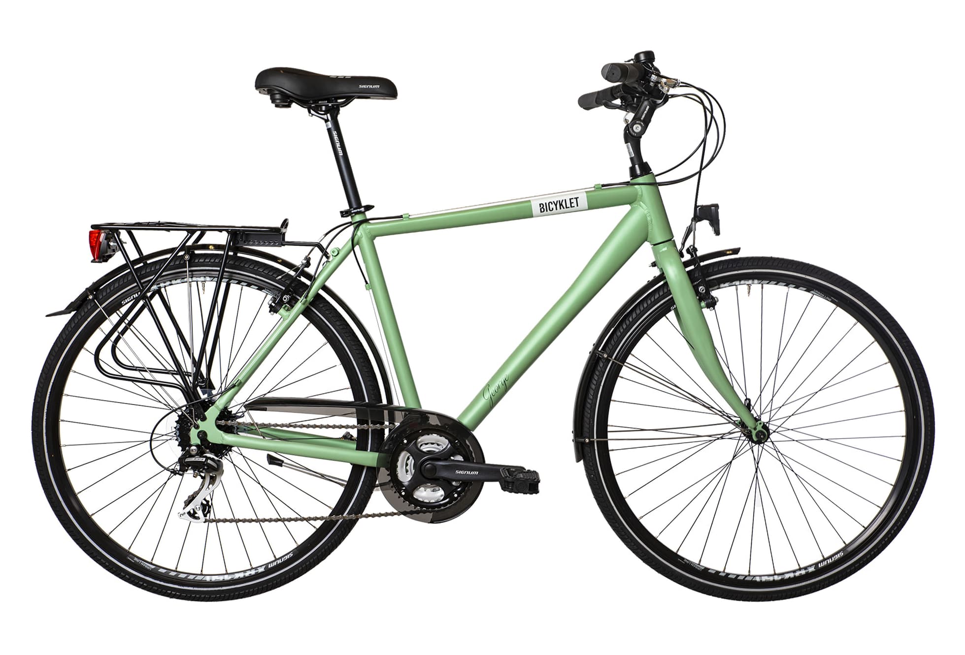Bicyklet George Vert Wood - 53 cm / 170 - 185 cm