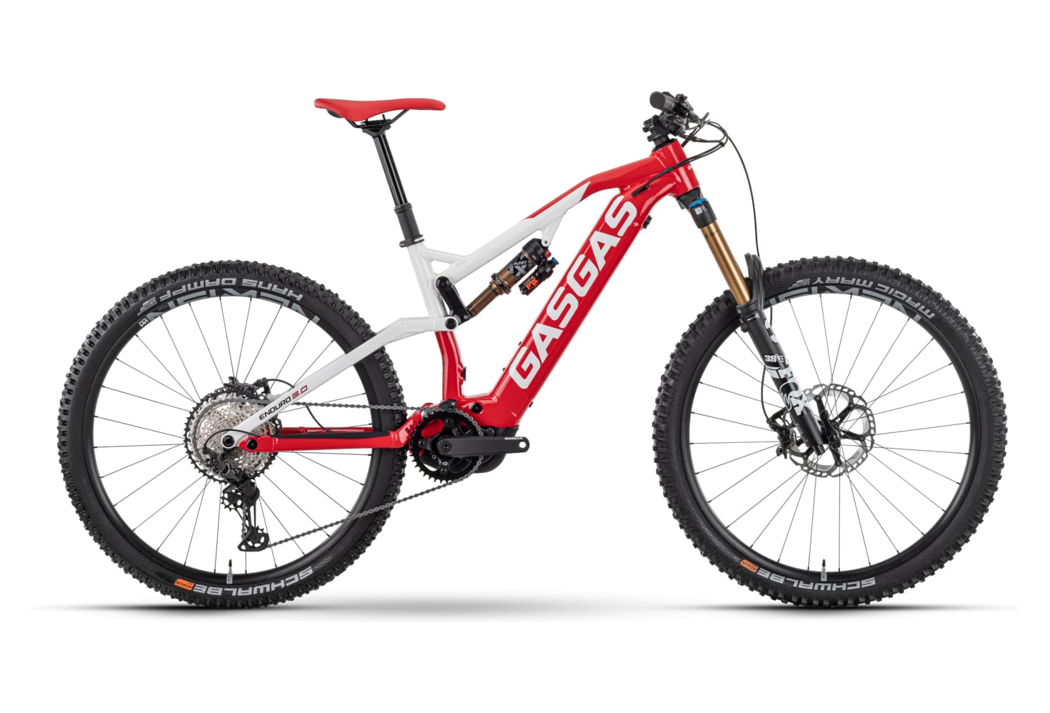 GasGas G Enduro 3.0 Sram GX Eagle 12V 720 Wh 29'' Rouge/Blanc - S / 155 - 165 cm