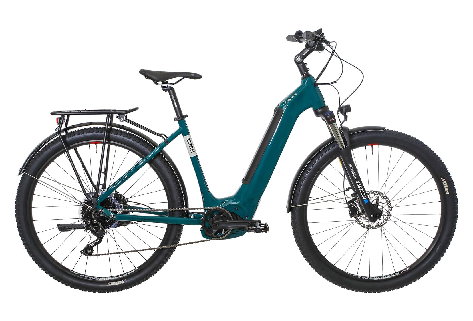 Bicyklet Fabienne Shimano Deore 10V 625 Wh 29'' Turquoise - 43 cm / 160 - 165 cm