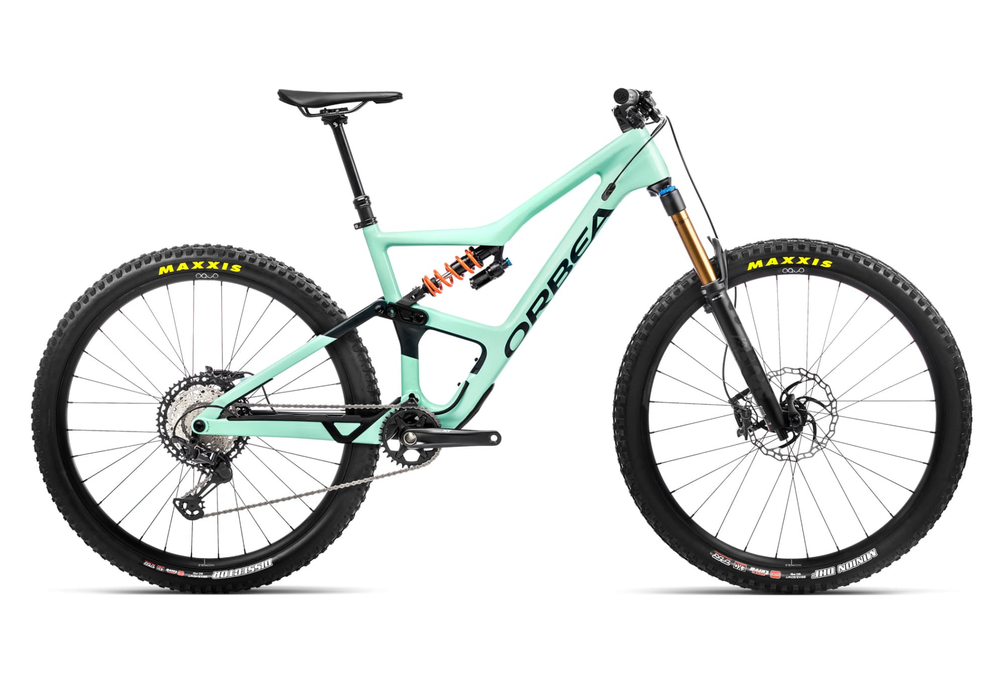 Orbea Occam M10 LT Vert Ice Jade Carbon View 2023 - Vert - M / 160 - 175 cm