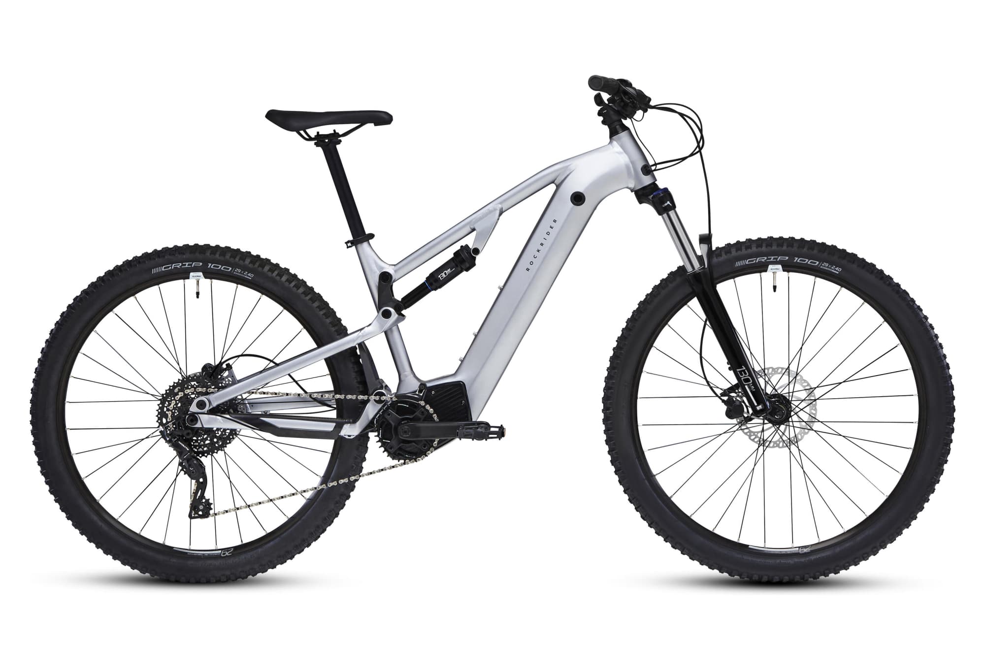 Rockrider E-Expl 500 S Microshift Acolyte 8V 500Wh 29'' Gris 2024 - L / 175 - 184 cm