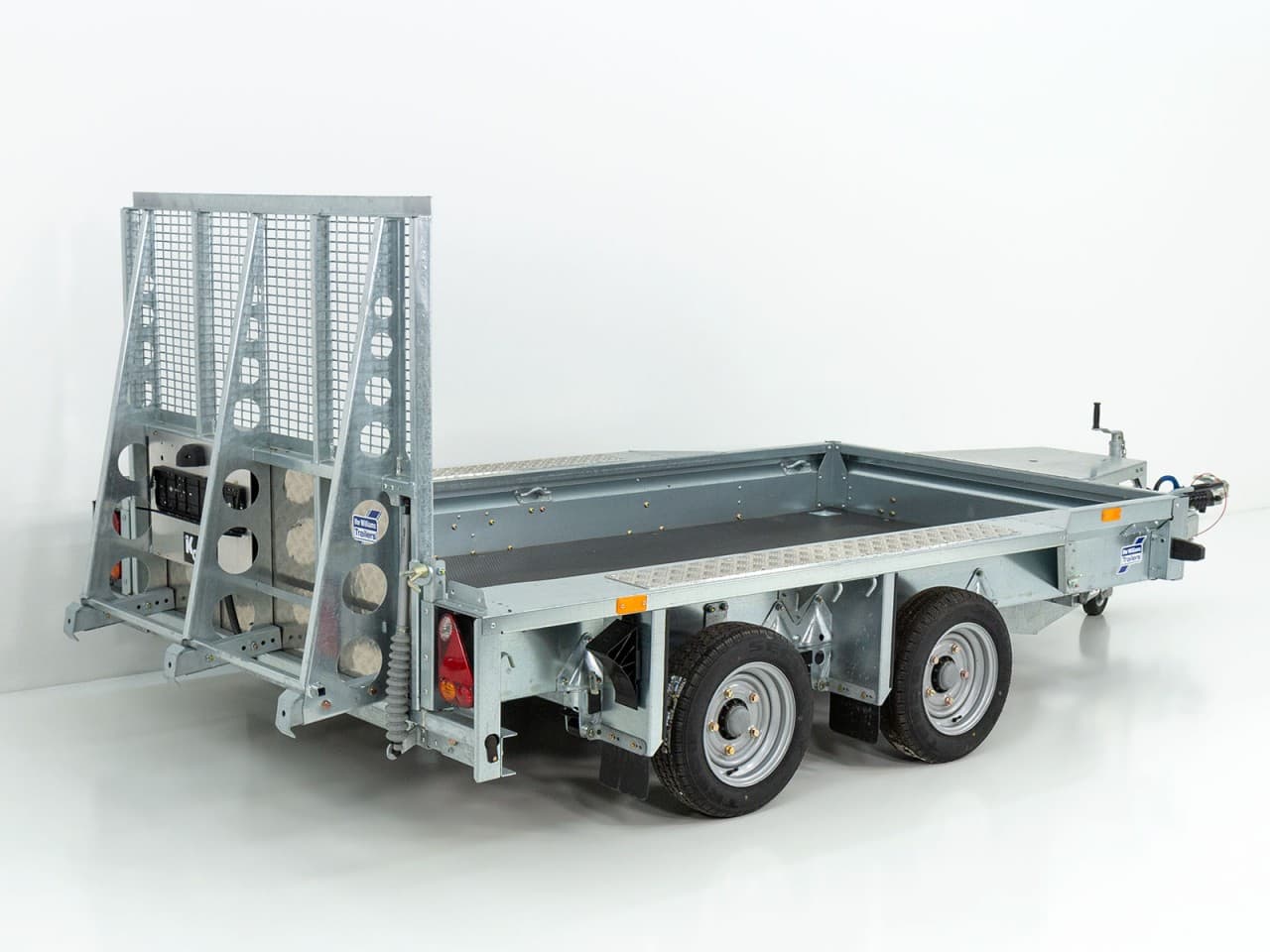 Remorque de chantier Ifor Williams GX105 157×303 2,7t | rampe de chargement