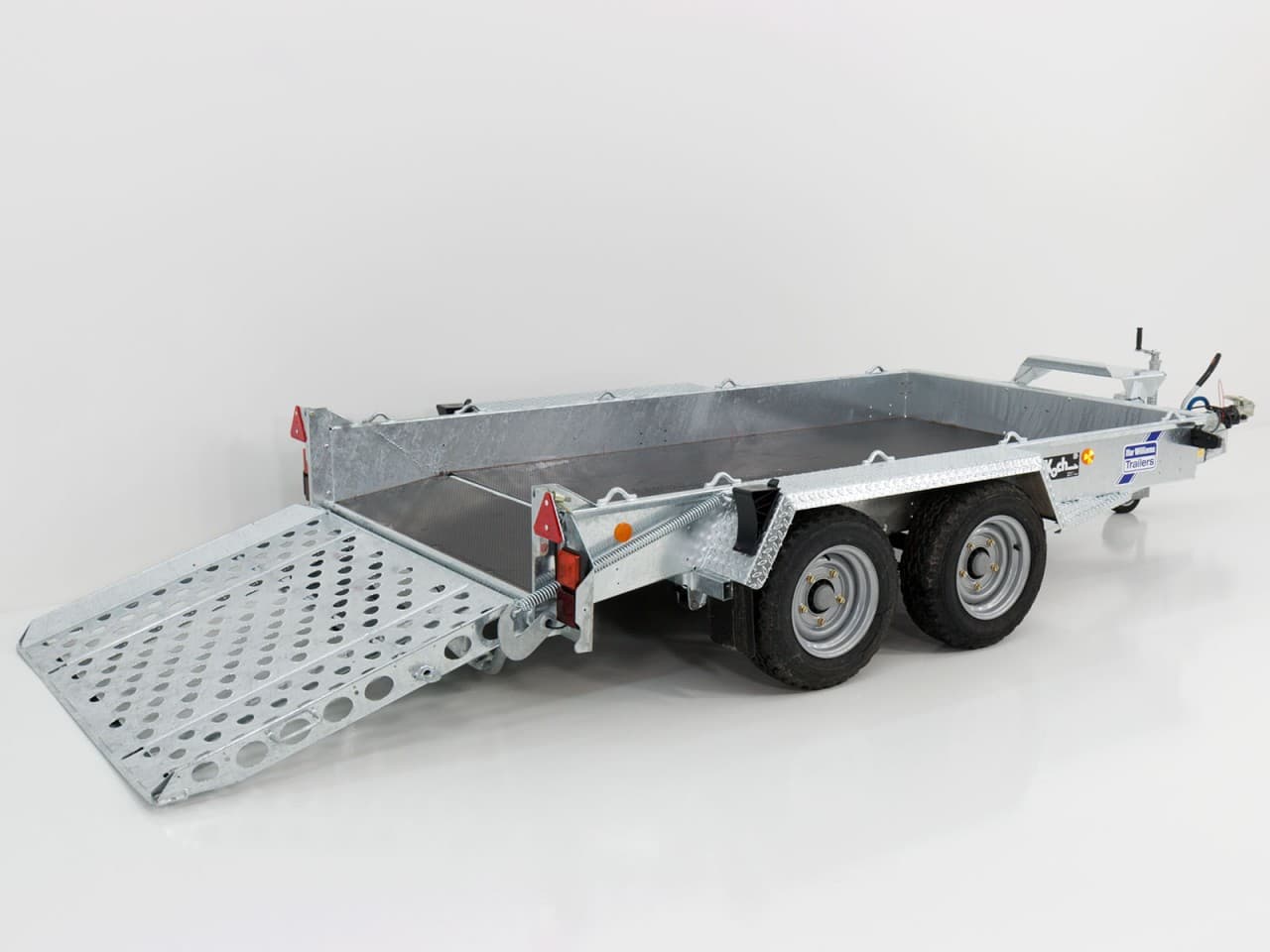 Remorque de chantier Ifor Williams GH1054AB 163×305 3,5t | Rampe | neuve
