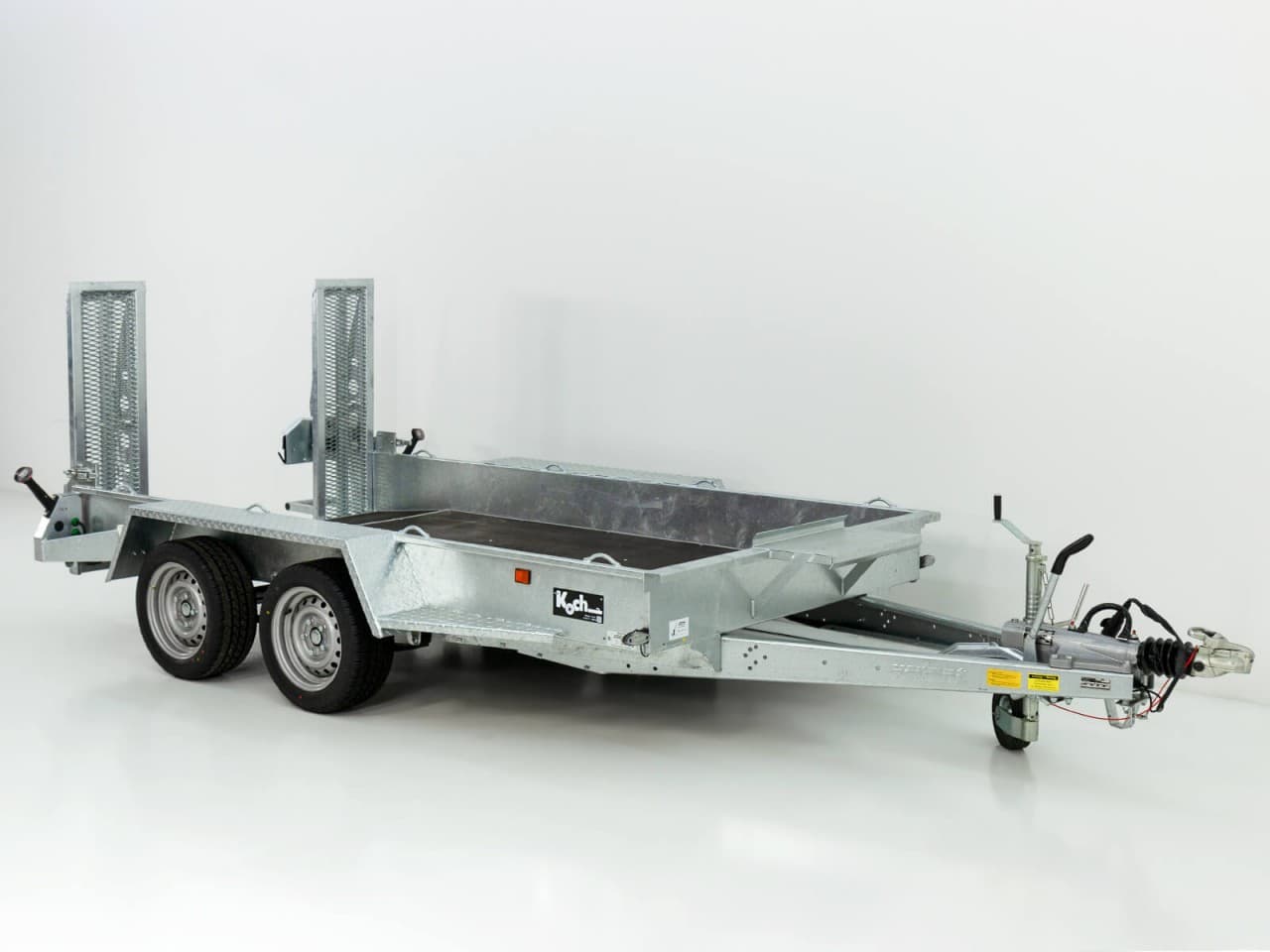 Remorque de chantier Variant Maxi Load 161×305 3,5t | Patins | Queue de castor arrière