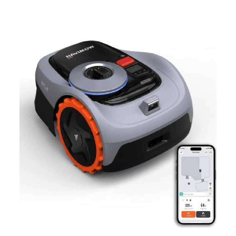 Navimow – Robot tondeuse sans fil RTK+Vision – Gestion multizone – Détection d'obstacles avancée - i105E