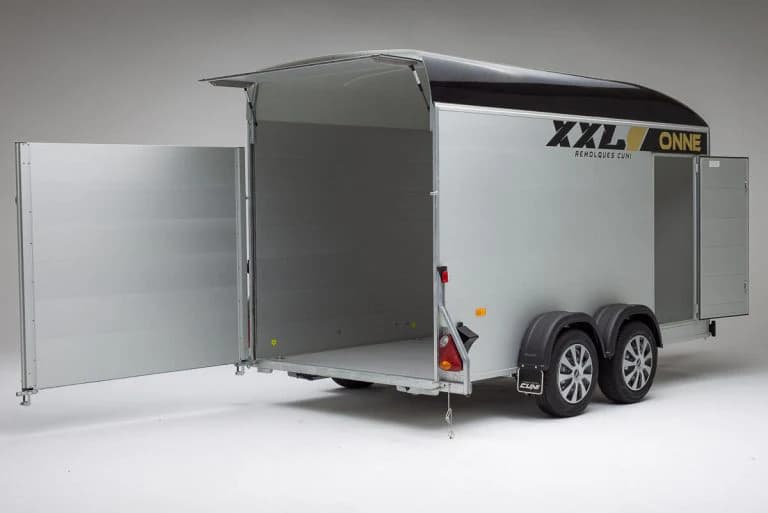 Remorque fermée aluminium & fibre CUNI ONNE XXL – Charge 2