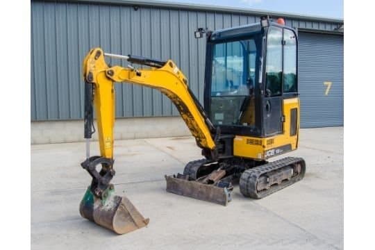 JCB 8014 + 3 GODETS 2012 – Mini Pelle 1,4T