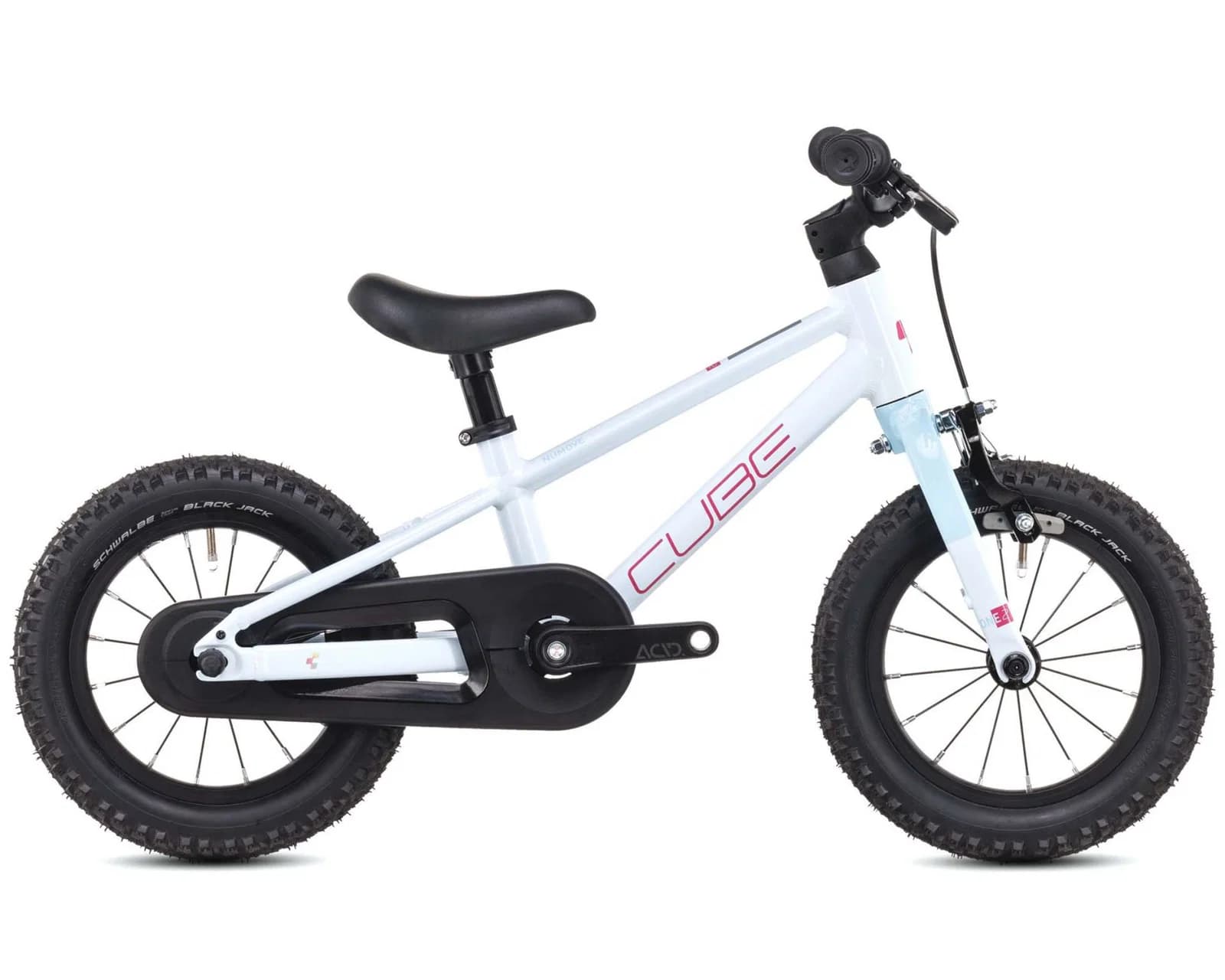 Numove 160 - Kinderfahrrad | flashwhite´n´pink 16"