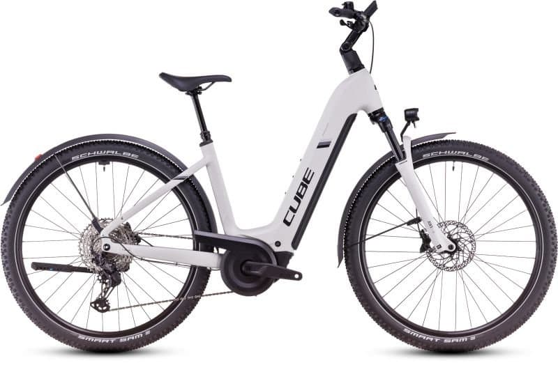 Cube Nuride Hybrid EXC 800 Easy Entry Allroad cotton´n´silver - Easy Entry 58 cm (L/XL)