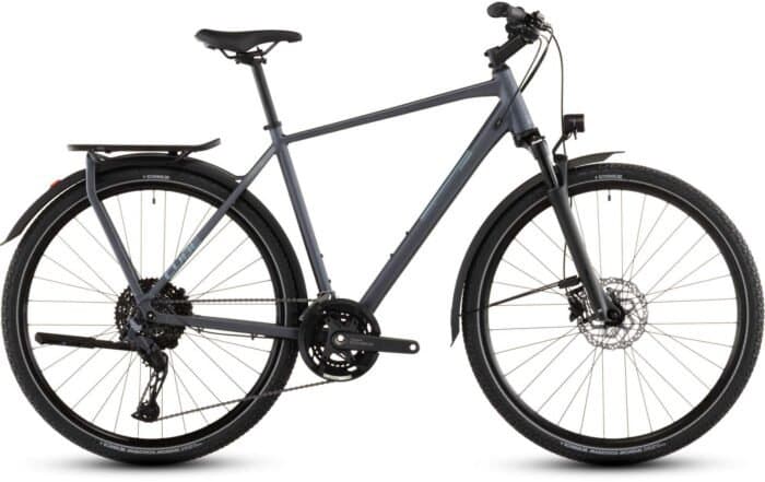 Cube Kathmandu EXC metallicgrey´n´chrome - 54 cm