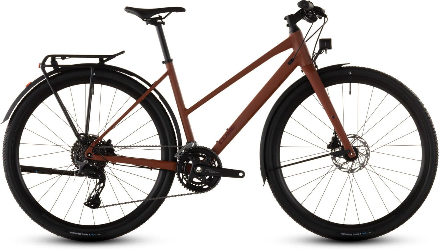 Cube Nulane Race FE amber´n´black Trapeze - Trapeze 46 cm