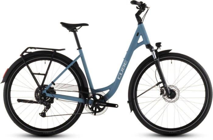 Cube Touring ONE bluebird´n´grey Easy Entry - 54 cm