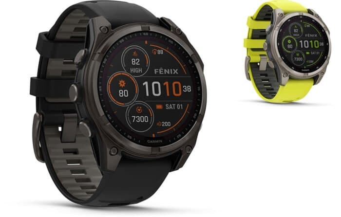 Garmin Fēnix® 8 – 47 mm Solar Sapphire – GPS Multisport Smartwatch
