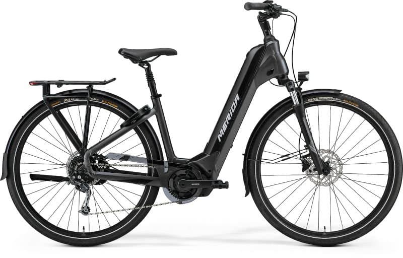 MERIDA eSPRESSO CITY 400 EQ – 504 Wh Shimano E6100 Matt Dark Silver - L