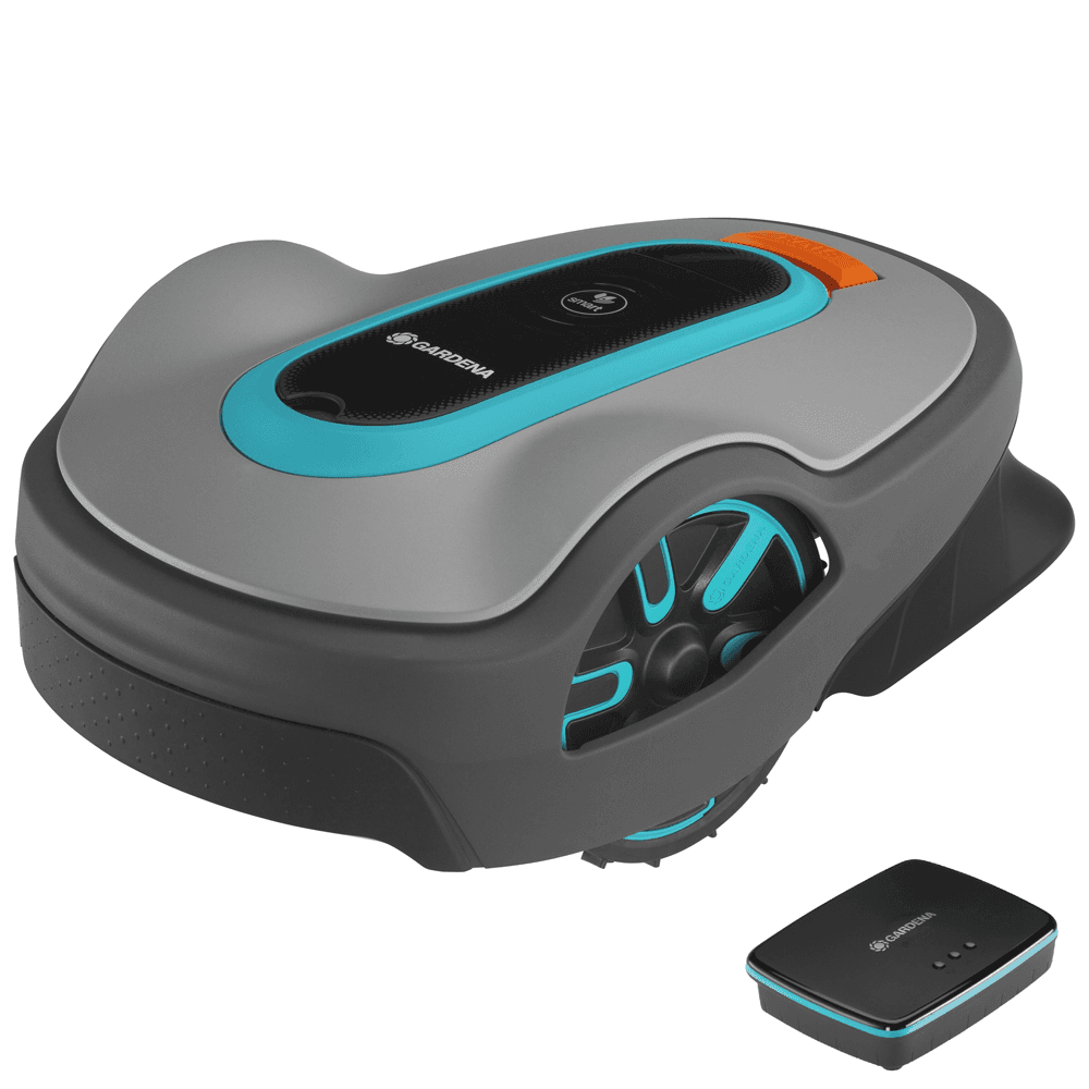 Gardena Smart SILENO City 250 - Robot cortacésped - Control con Gardena Smart App - Ancho de corte 16 cm