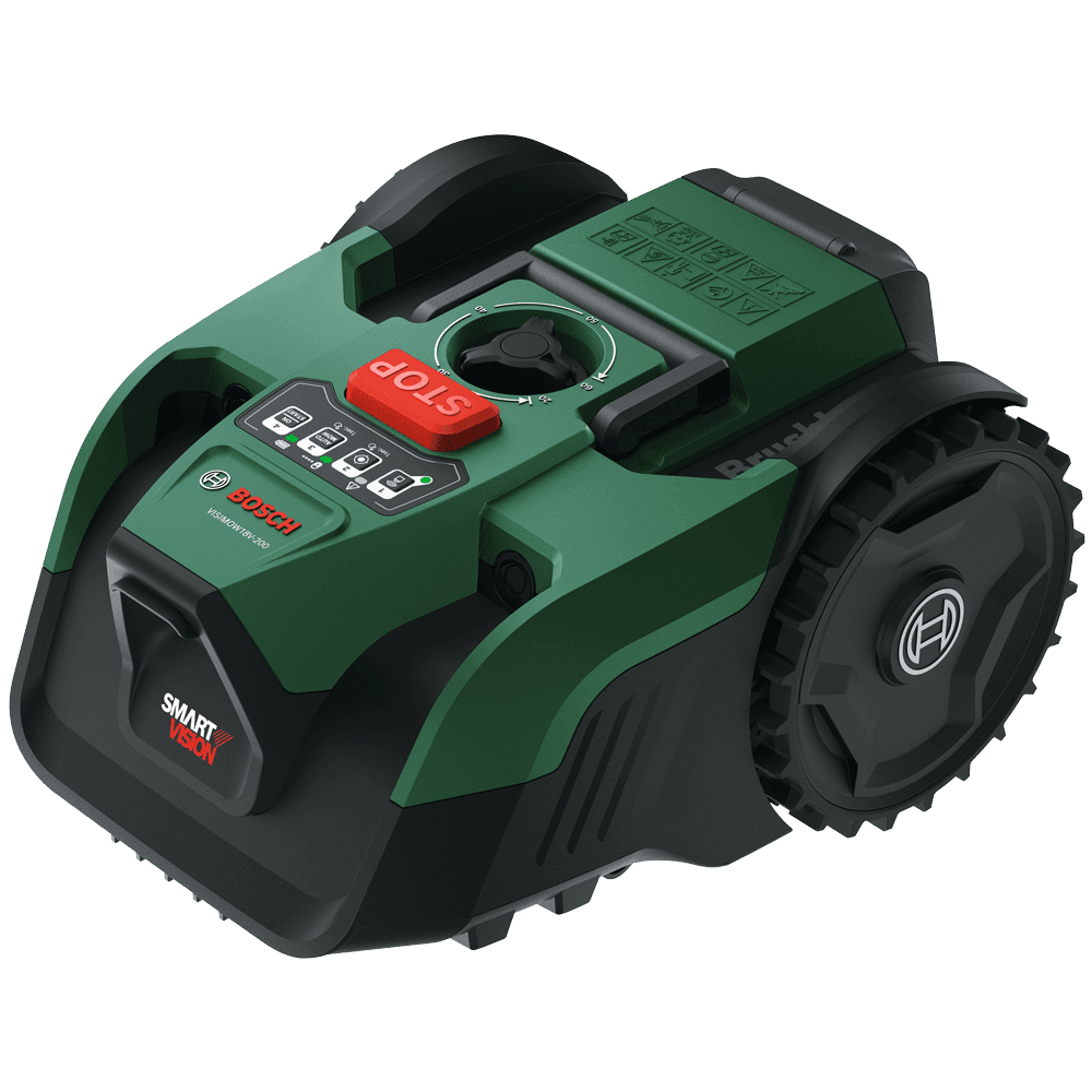Bosch VISIMOW18V-200 - Robot cortacésped - Sin instalación - BATERÍAS Y CARGADOR NO ESTÁN INCLUIDOS