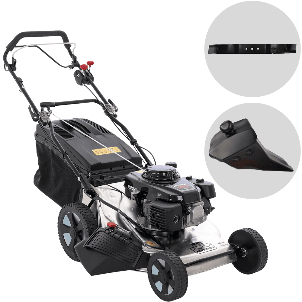 Marina Systems MX 57 SH 3V - Cortacésped de gasolina autopropulsado - Motor Honda GXV 160