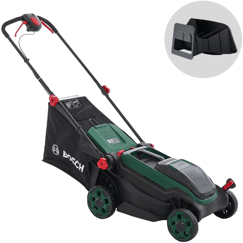 Bosch Rotak18V2-38 - Cortacésped de batería - Corte de 38 cm - BATERÍA Y CARGADOR NO ESTÁN INCLUIDOS