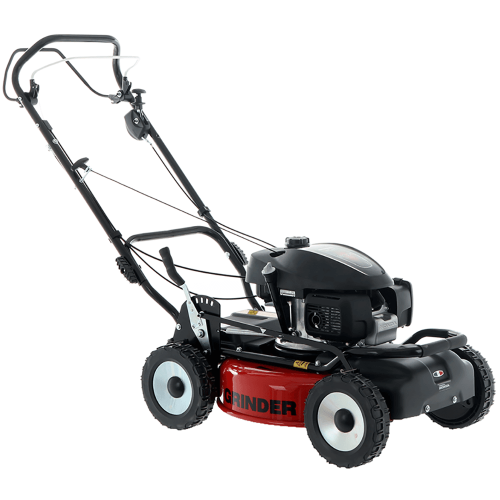Cortacésped autopropulsado de gasolina GRINDER 52 VH - Con motor Honda GCVx 200 - Corte 52 cm - doble cuchilla mulching