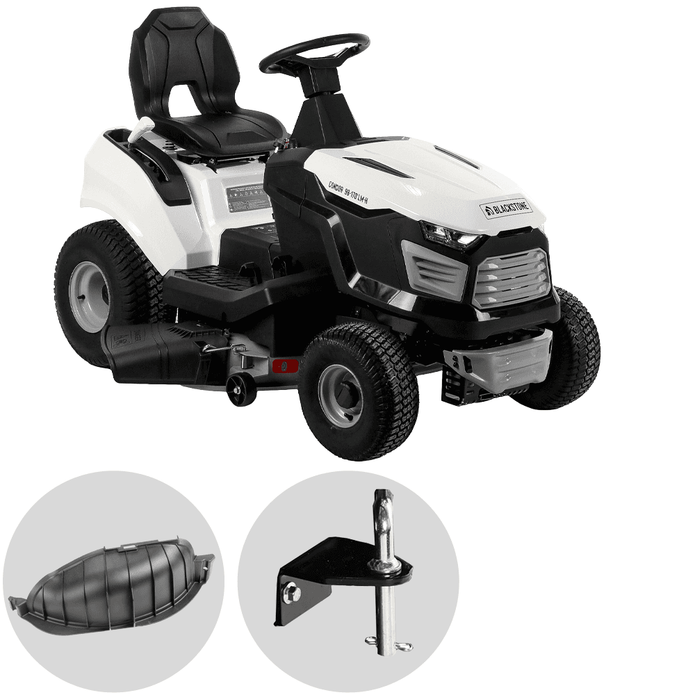 Blackstone CONDOR 98-170 LM-H - Tractor cortacésped con cambio hidráulico - Salida lateral - Mulching