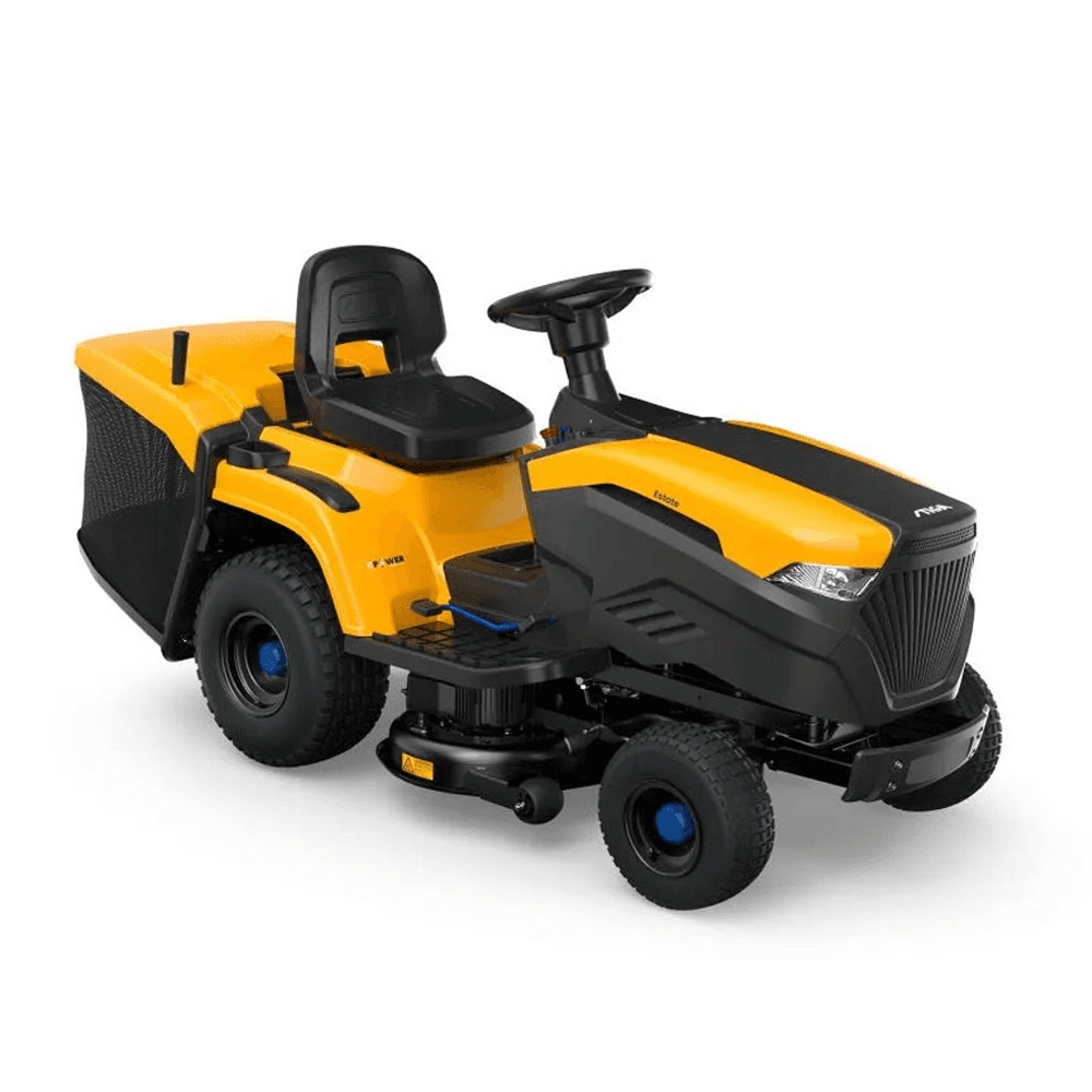 Stiga Estate 384e - Tractor cortacésped de batería - Recogedor - Potencia 48V/30Ah