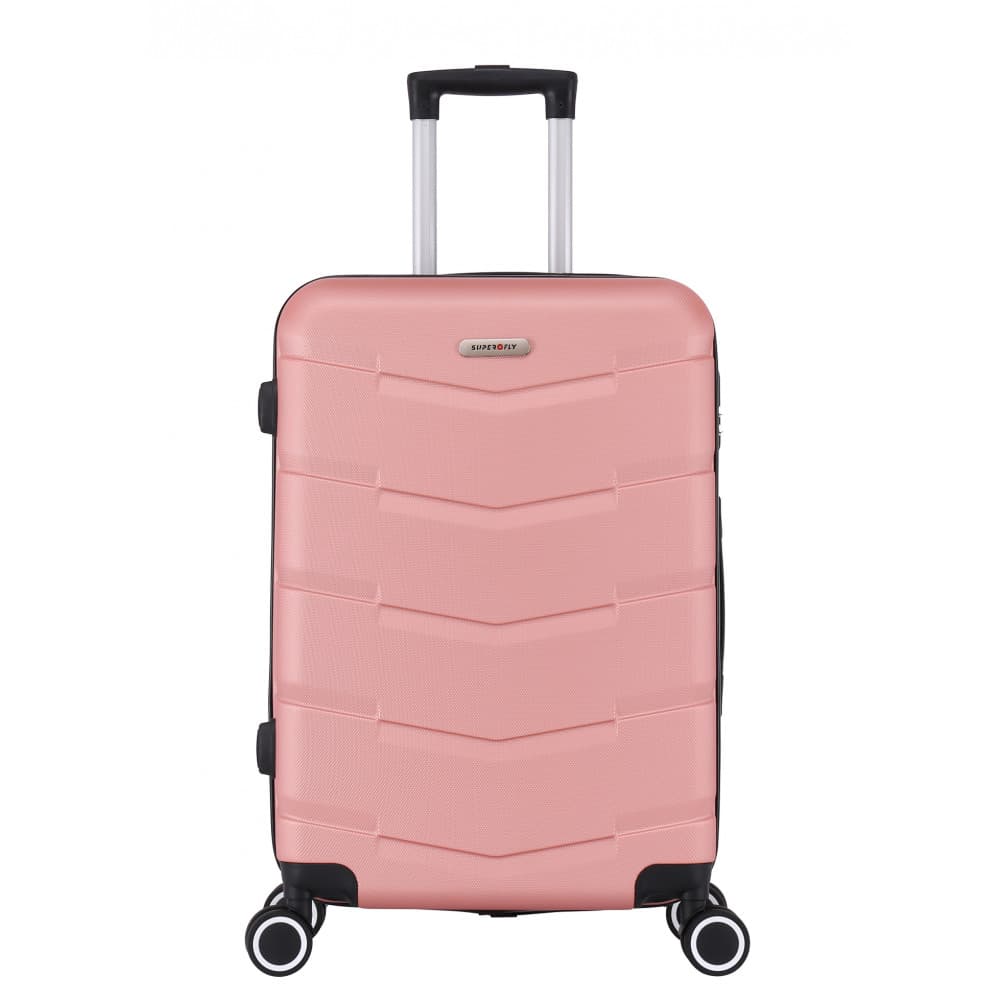 Valise cabine 55cm double roues rigide - Wall - SuperFly Rose - SuperFly