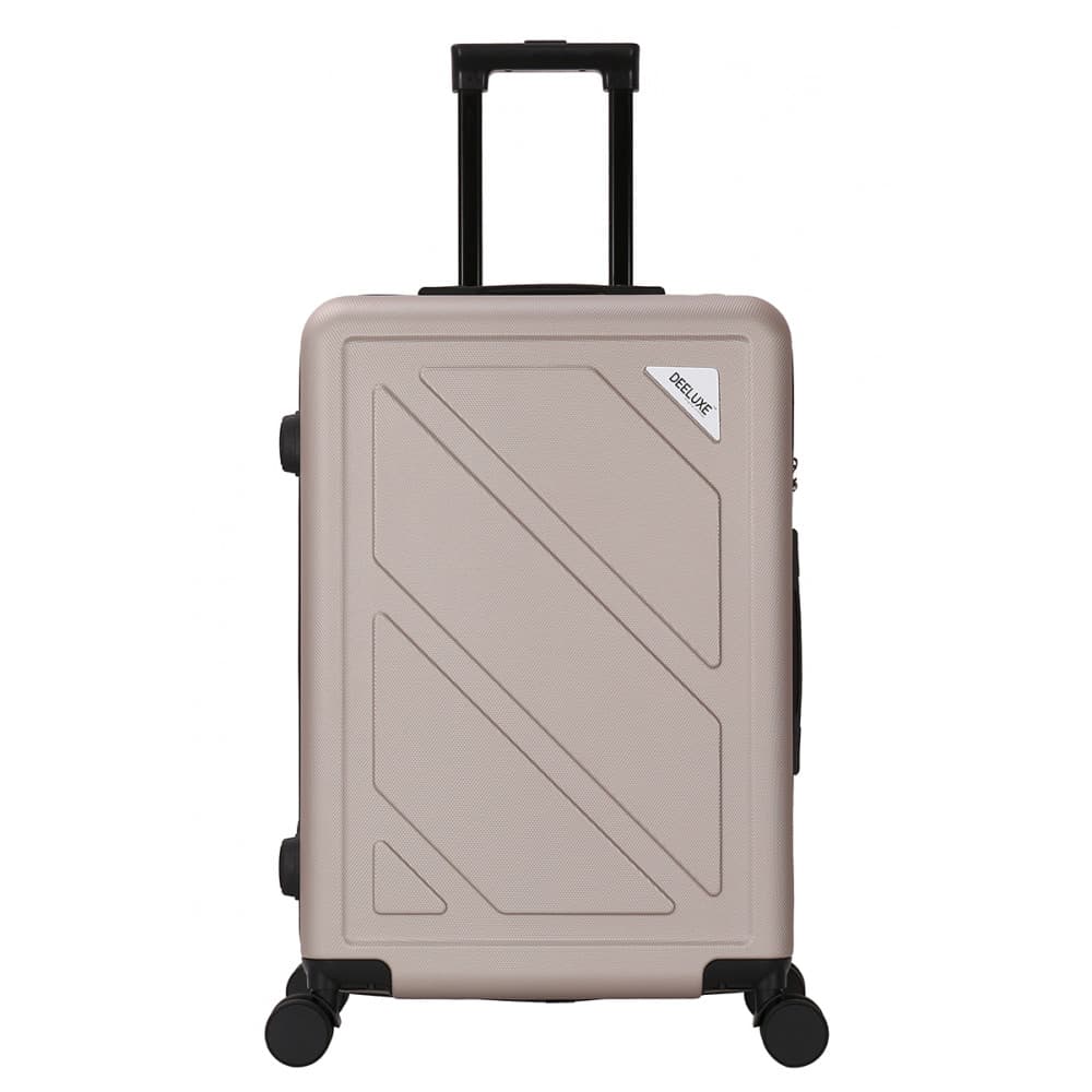 Valise Moyenne 4 roues 65cm rigide - DOWNTOWN - DEELUXE Champagne - DEELUXE