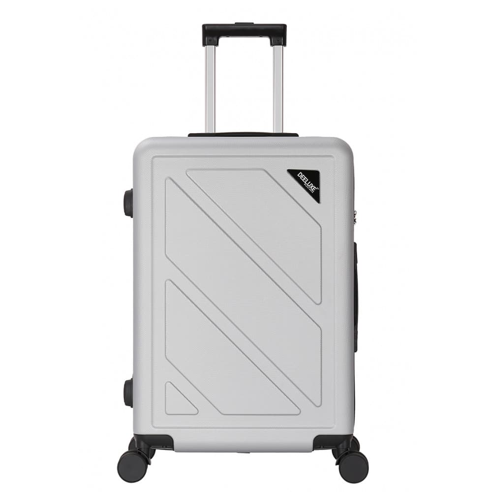 Valise Moyenne 4 roues 65cm rigide - DOWNTOWN - DEELUXE Gris - DEELUXE
