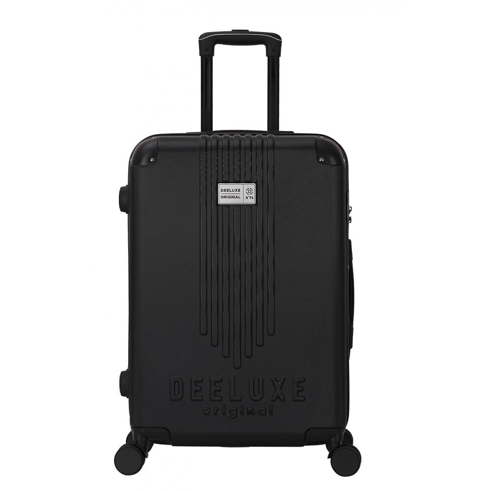 Valise Moyenne 4 roues 65cm rigide - CITYVIEW - DEELUXE Noir - DEELUXE