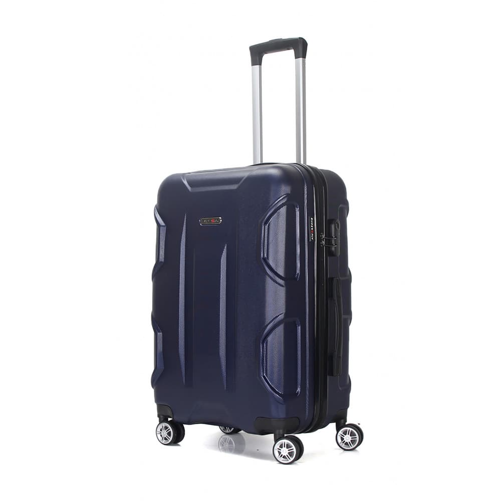 Valise Grande taille 4 roues 75cm rigide - Palace - SuperFly Bleu Marine - SuperFly