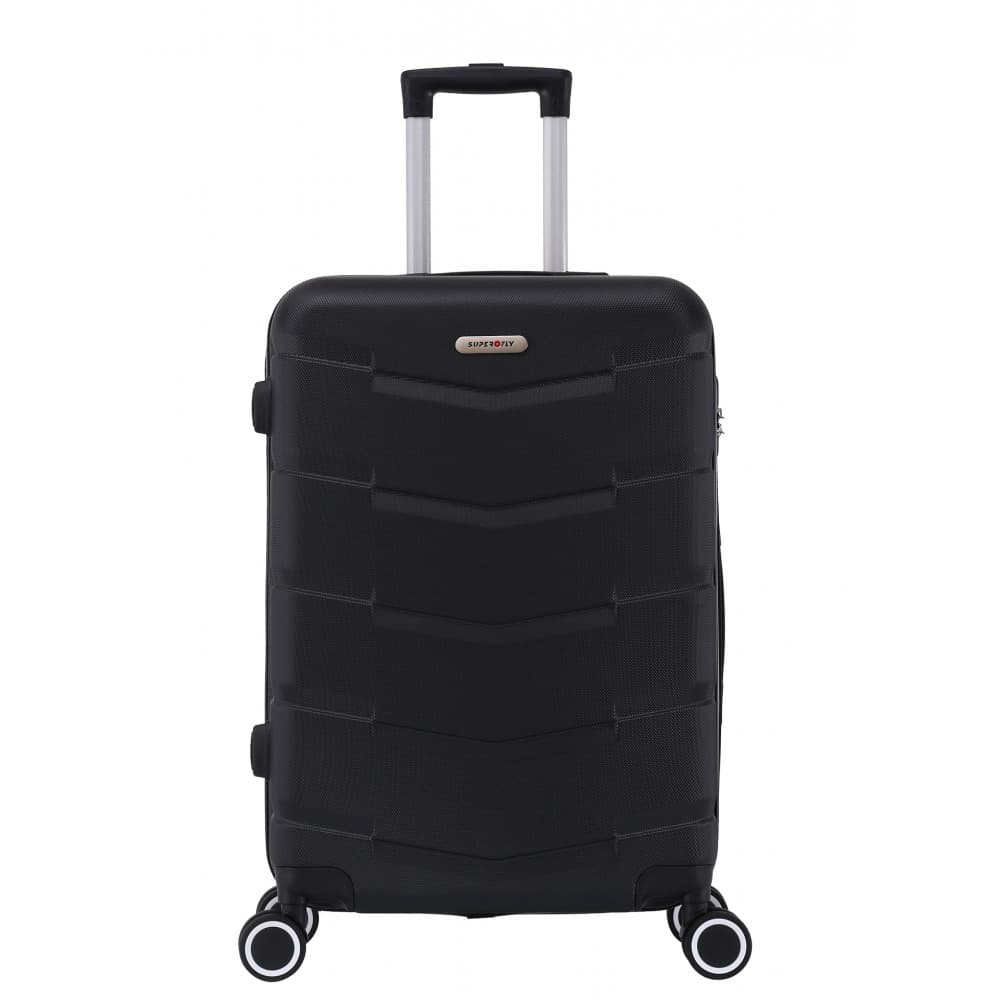 Valise cabine 55cm double roues rigide - Wall - SuperFly Noir - SuperFly