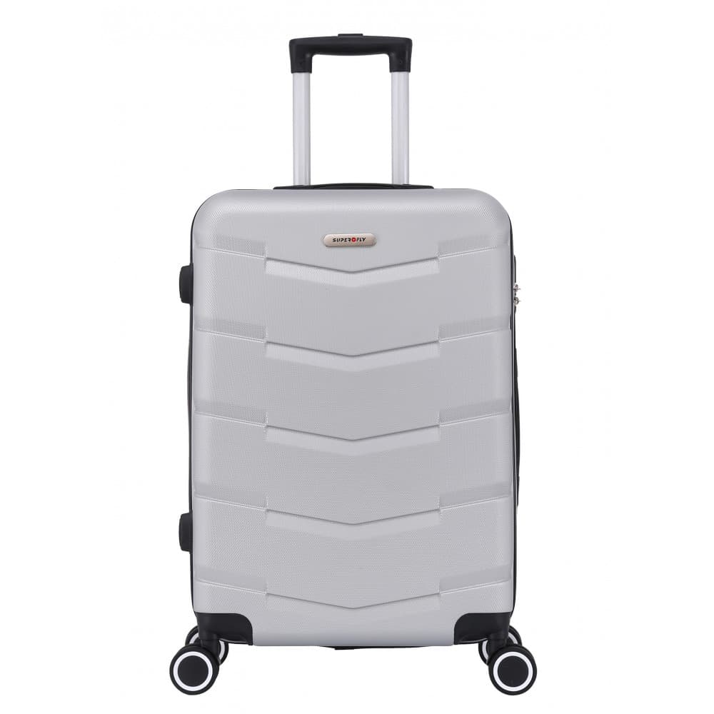 Valise cabine 55cm double roues rigide - Wall - SuperFly Gris - SuperFly