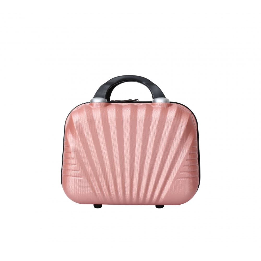 Vanity Trousse de Toilette ABS 29cm - Elegance - TROLLEY ADC Rose - Trolley ADC