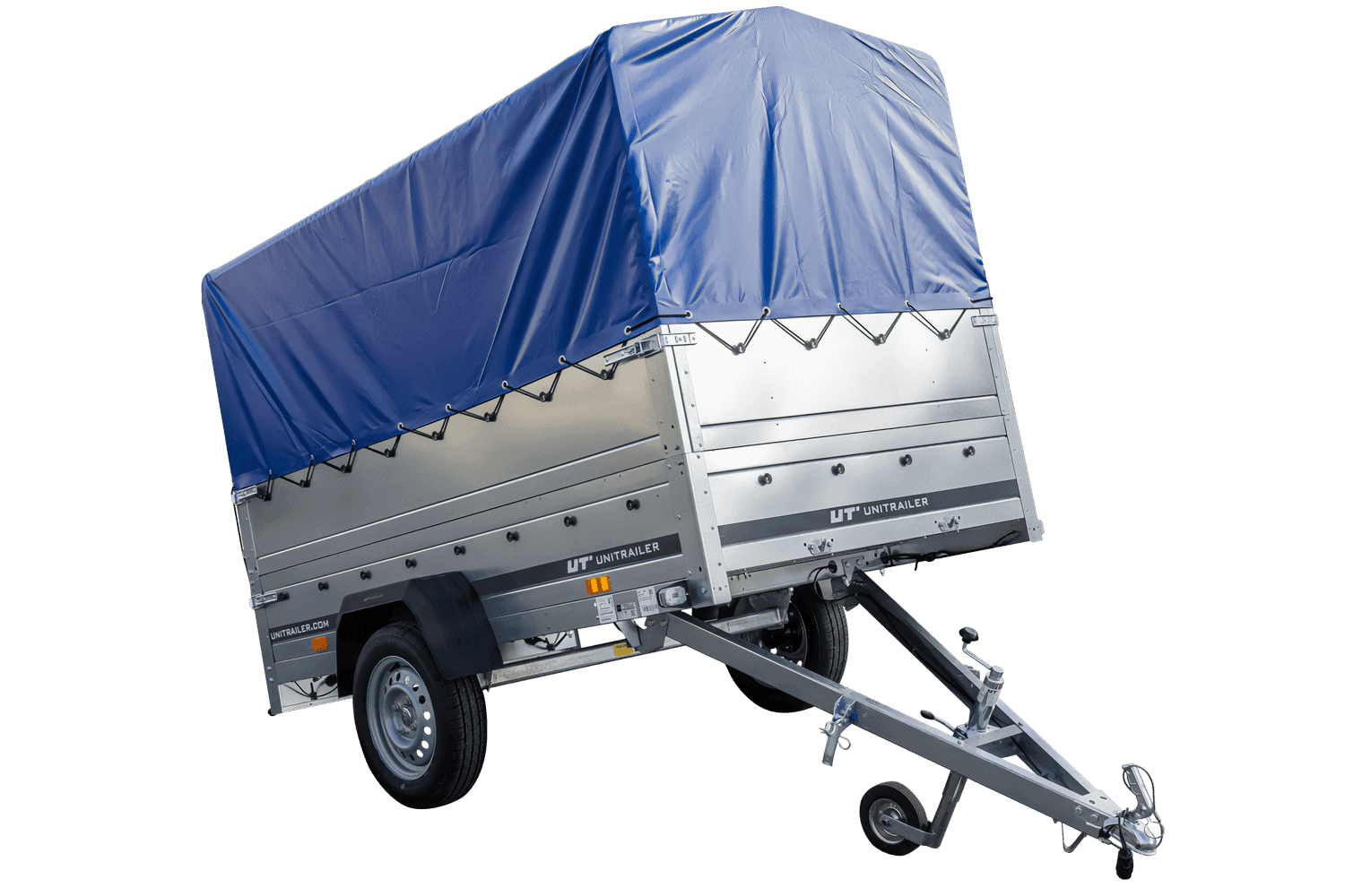 Autoanhanger Führerschein B Anhänger GARDEN TRAILER 230 KIPP mit Stützrad, zusätzlichen Bordwänden, Hochplane und Hochspriegel H800