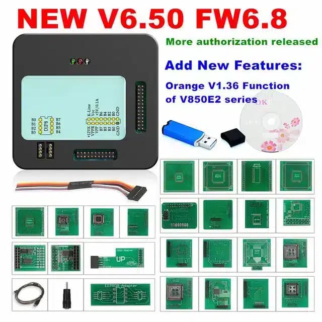 XPROG-M V5.55/V6.12/V6.17/V6.26/V6.50 – Programmateur ECU Universel | XPROG 5.55, 6.12, 6.50 Compatible Windows 7/10