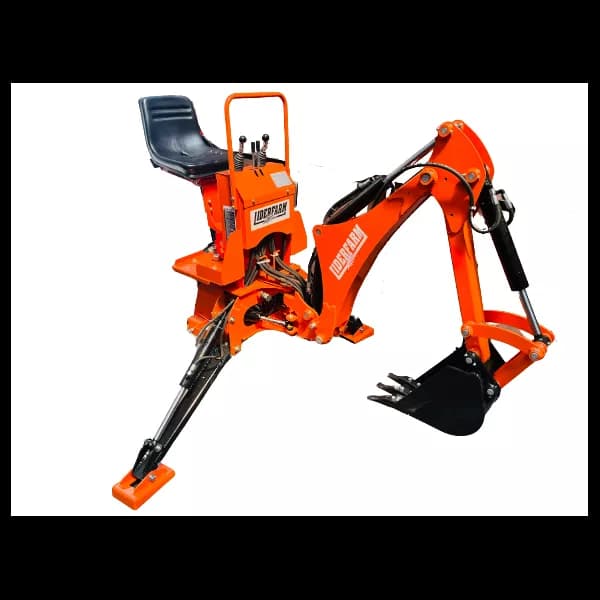 Pelle Rétro LIDERFARM pour Micro Tracteur - Godet de 620mm pour Curage de Fossé et Déplacement de Terre