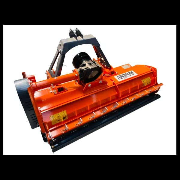Tondo-broyeur LIDERFARM 1m45 avec tiges de ramassage - Marteau lourd de 750g pour broyage efficace