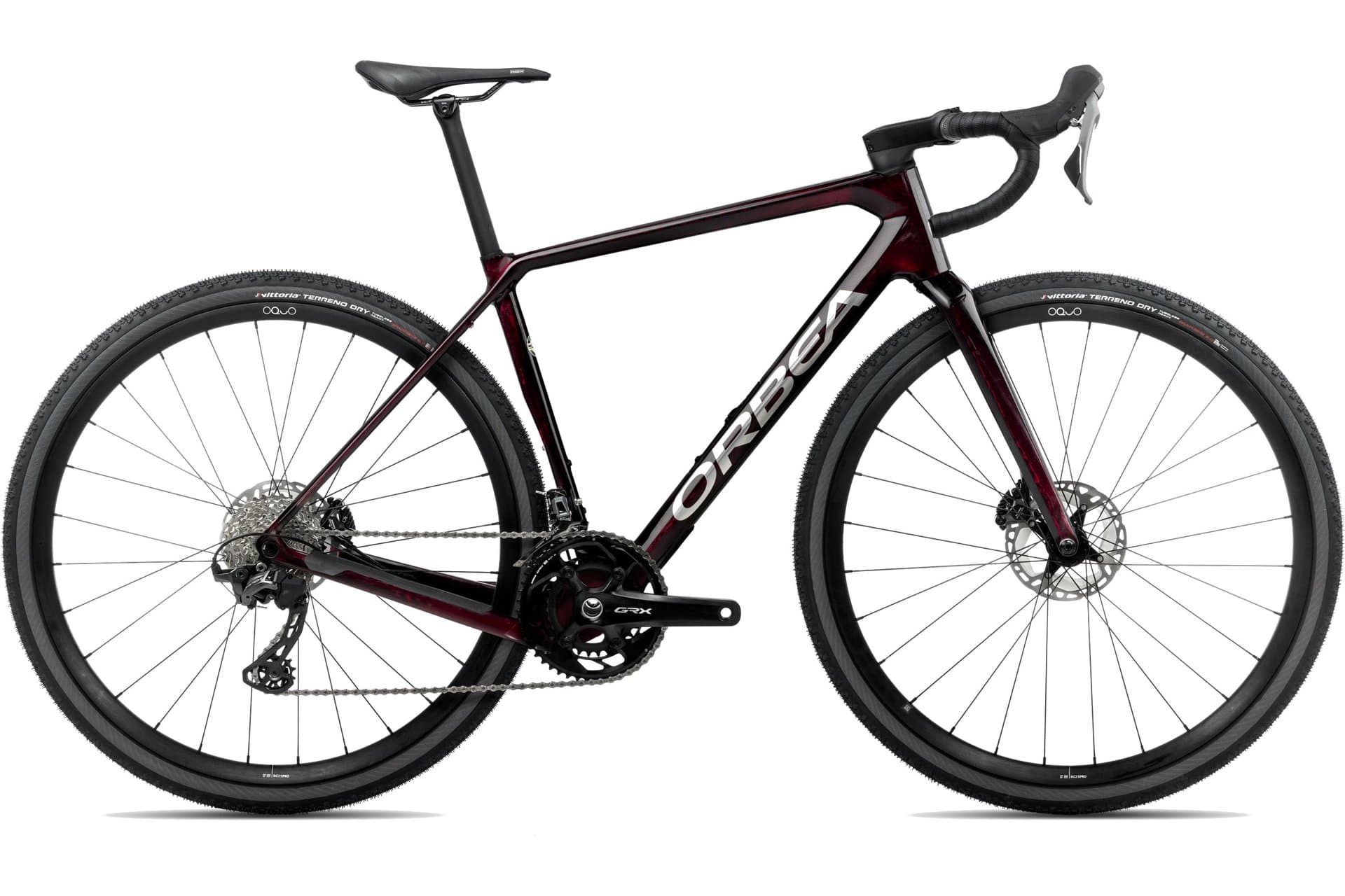 Orbea Terra M20 Team - 28 Zoll - Diamant - 2024 - Wine Red Carbon View (Gloss) - L